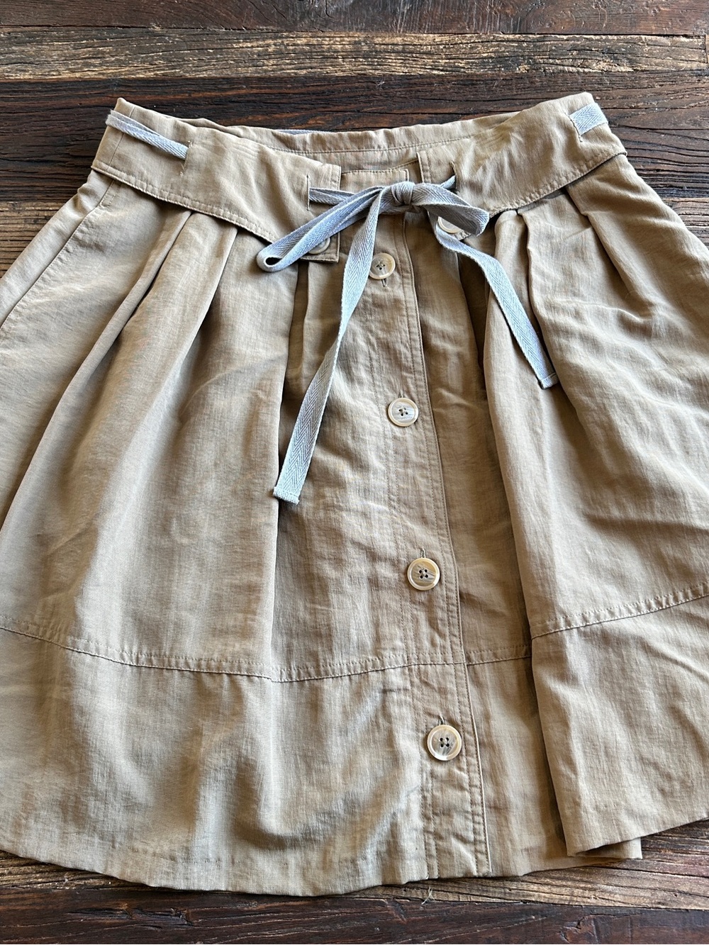 Anthropologie Sine Skirt with Drawstring
